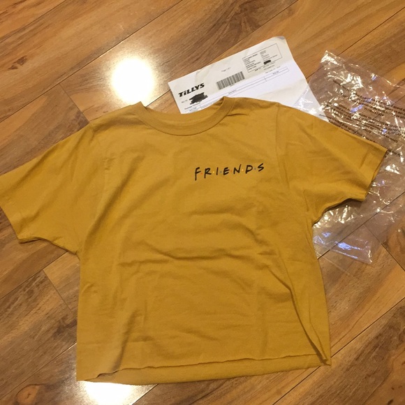 NWT friends Central perk crop T-shirt Size XS - Picture 2 of 8
